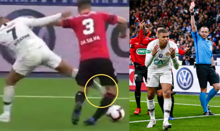 Mbappe UKARANY za wejście wyprostowaną nogą! JEST SPORE ZAWIESZENIE